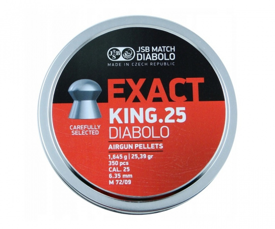 Пульки JSB King 6.35 (1.645г, 350 шт)