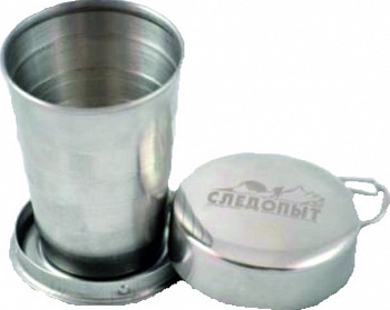 Стакан походный складной мал. "СЛЕДОПЫТ", 75 мл.