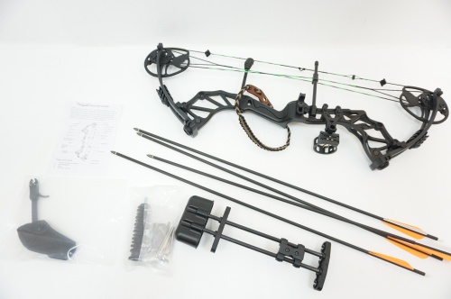 Лук блочный Man Kung MK-CBA5 Thorns черный KIT