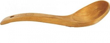 Ложка деревянная "СЛЕДОПЫТ", 6,5*19см/400/