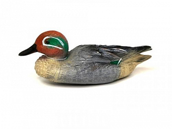 Чучело Чирок-свистунок селезень (резина, самонадувное)