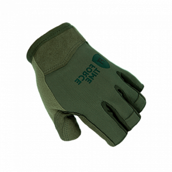 ПЕРЧАТКИ ТАКТИЧЕСКИЕ FORCE TIME ЦВЕТ ОЛИВА SSO-01 БЕСПАЛЫЕ