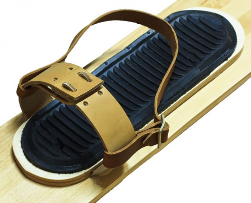 Крепление д/лыж с ремнями (кожа)