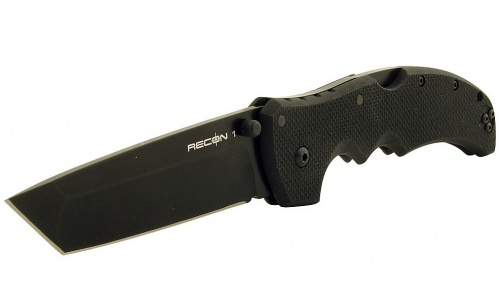 Нож CS_27TLT Recon 1 Tanto Plain Edge, складной, сталь AUS 8A, рукоять G10.