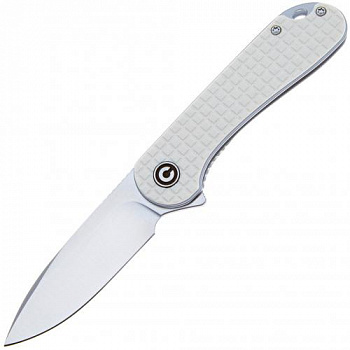 Складной нож CIVIVI Elementum D2 Steel Satin Finished Handle G10 Ivory