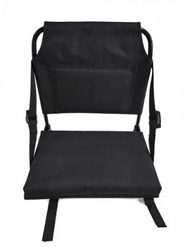 Кресло-сиденье складное усиленное  серое