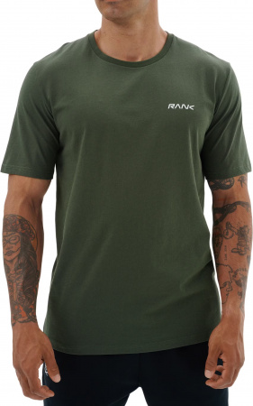 ФУТБОЛКА RANK MAN, RISEN LEFT CHEST, KHAKI 1005037-300