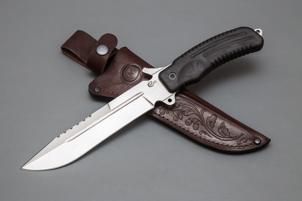 Нож Смерч,ст.65х13 рукоять Elastron