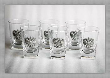 Набор стопок 41270 "Держава" 60мл. 6шт. Нс41270Др