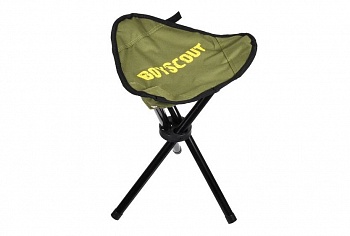 Табурет складной 31х31х38 см, на трех ножках, в чехле / 12