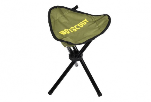 Табурет складной 31х31х38 см, на трех ножках, в чехле / 12