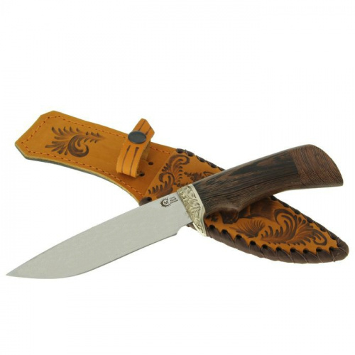 Нож Лазутчик,кован.ст.,95х18,венги,литье