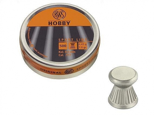 Пуля пневм. RWS Hobby 4,5мм 7,0гр 1уп/500шт