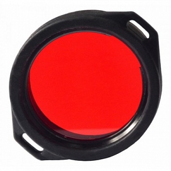 Фильтр для фонаря красный Armytek red filter  AF-39 (Predator/Viking)