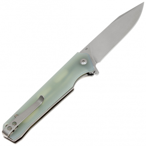 Нож QS111-J1 Mamba V2 -складной, рукоять прозрачная G10, клинок D2