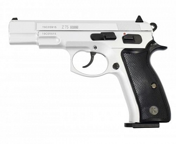 Оружие спис.охолощ. пистолет мод. "Z75 Kurs (CZ75)" серебро кал.10*ТК