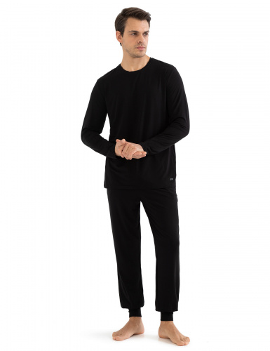 ЛОНГСЛИВ NORVEG BAMBOO ЧЕРНЫЙ