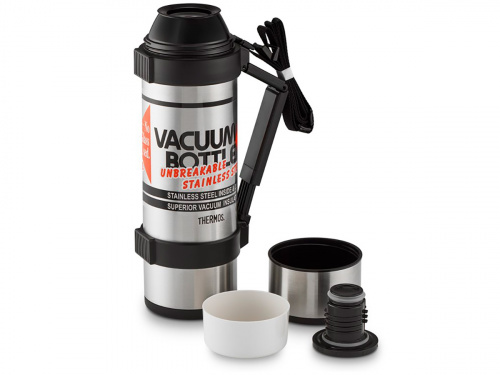 Термос для напитков THERMOS NCB-1200 Rocket Bottle 1.2L, доп. чашка, складная ру