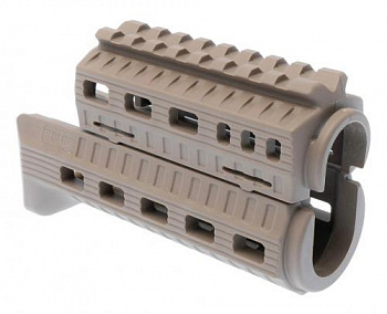 Цевье на АКСУ, DLG Tactical (Песочный)