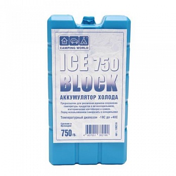 Аккумулятор холода Camping World Iceblock 750