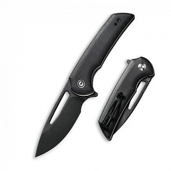 Нож Civivi Odium Flipper Knife G10 Handle (2.65" D2 Blade) black Нож Civivi Odium Flipper Knife G10 Handle (2.65" D2 Blade) black