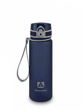 Бутылка тритановая 720-500 синяя матовая, с ситечком