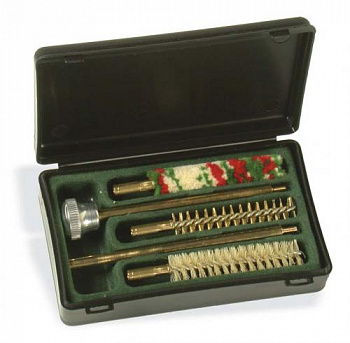Набор для чистки пистолетный Stil Crin в пластиковом футляре, калибр 9мм, шомпол