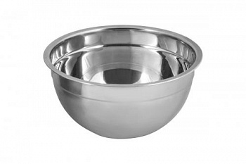 Миска из нерж стали, модель BOWL-RING-18, р-р 18*9 см, объем - 1,5 л,