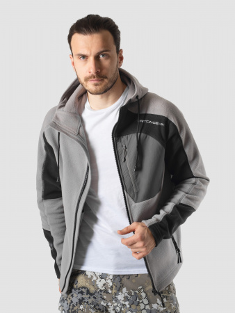 ТОЛСТОВКА ROVER HOOD  (ФЛИС, СЕРЫЙ) TRITONGEAR