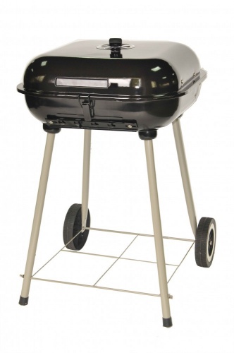 Гриль станионарный мобильный прямоугольный Go Garden Weekend 44 черный
