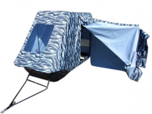 Сани Классика 180 с палаткой рыбака (Бьюско)