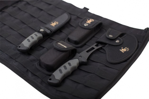 Набор режущих инструментов Sightmark 12 Survivors Knife Rollup Kit TS42001B Набор режущих инструментов Sightmark 12 Survivors Knife Rollup Kit TS42001B