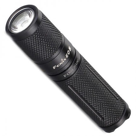 Фонарь Fenix E05 XP-E2 (черный) с батарейкой