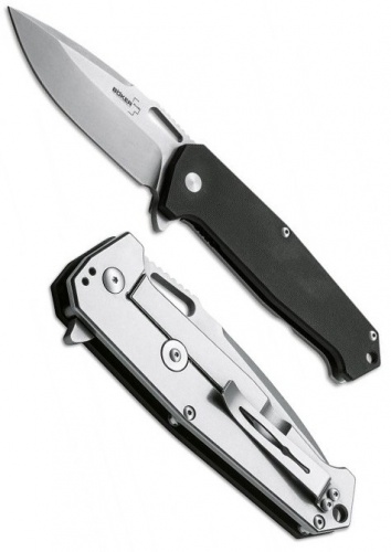 Нож BK01BO776 Hitman G-10 - склад. , черная рук-ть G-10, сталь D2