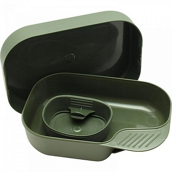 Портативный набор посуды CAMP-A-BOX® BASIC OLIVE GREEN, W30264
