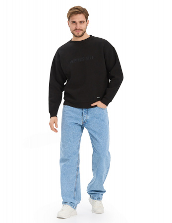 СВИТШОТ NORVEG COTTON ЧЕРНЫЙ