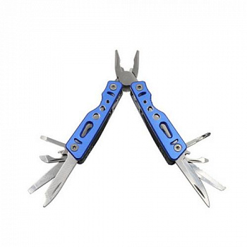 Мультитул (плоскогубцы) "СЛЕДОПЫТ", 70х35х15 мм, 9 предметов, в чехле, на блисте