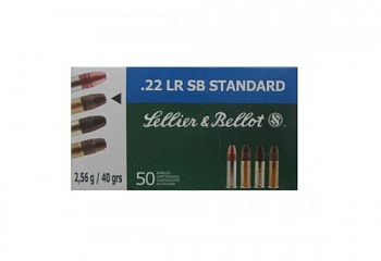 Патрон к.22LR Standard S&B 1уп/50шт