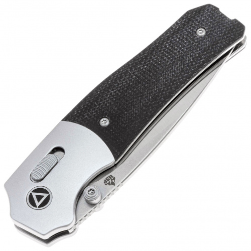Нож QS157-A1 Vault -складной, рук-ть алюм./черн. микарта, клинок 14C28N