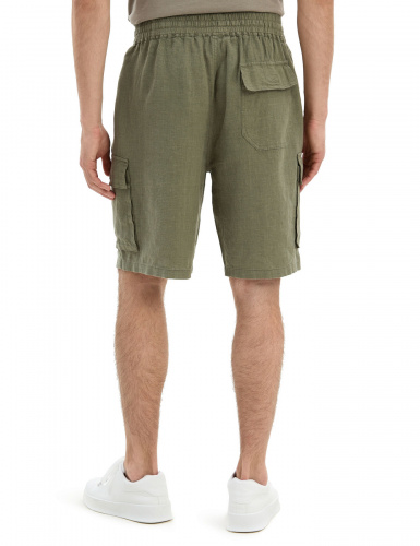 ШОРТЫ NORVEG LINEN  С КАРМАНАМИ МУЖСКИЕ ЦВЕТ ХАКИ