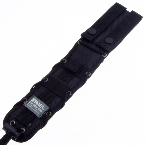 Нож VENDETTA D2 BT G10-BH Black (Black Titanium, G10 Black Handle, Black MOLLE