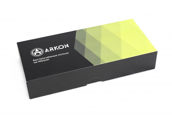 Кольца быстросъемные Arkon weaver 30мм низкие