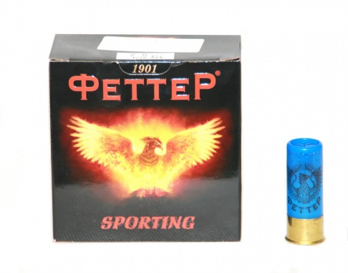 Патрон к.12х70 №9 ФЕТТЕР Sporting ПК 28гр 1уп/25шт