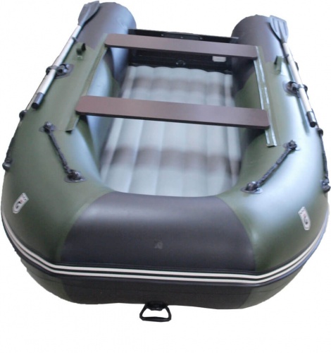 Лодка ПВХ Golfstream Патриот MP 300 зелено-черный