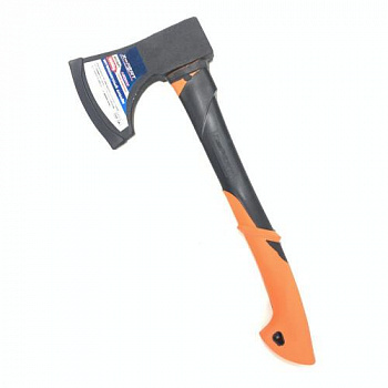 Топор-лесник с пласт.рукояткой 1кг (прямой)