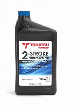 Масло Tohatsu 1л TC-W3