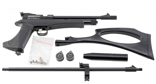 Винтовка пневматическая STURM.SNOWPEAK СР2 BLACK к.4,5 ММ 9-ЗАРЯД.