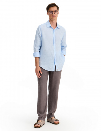 БРЮКИ NORVEG LINEN МУЖСКИЕ ЦВЕТ СЕРЫЙ