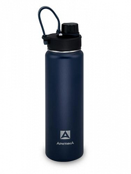 Термос "Арктика" 708-700S синий ( с доп пробкой  с питьевой системой)