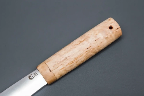Нож Северный Средний, ст.95х18, карельская береза